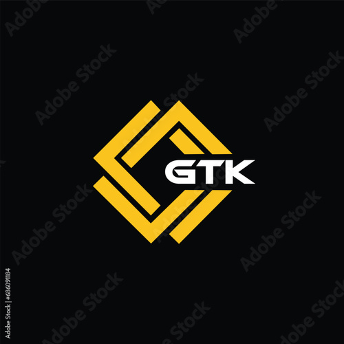 GTK letter design for logo and icon.GTK typography for technology, business and real estate brand.GTK monogram logo.
