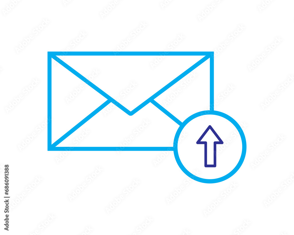 Mail message icon vector design illustration Mail message icon vector design illustration