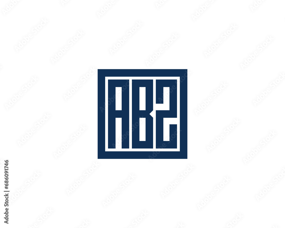 ABZ logo design vector template ABZ logo design vector template