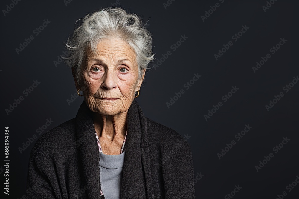 Seeking Solace: Elderly Woman's Therapy Session