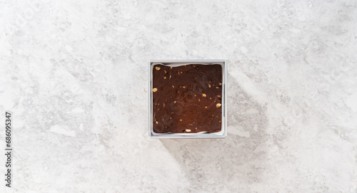 Chocolate macadamia fudge © arinahabich