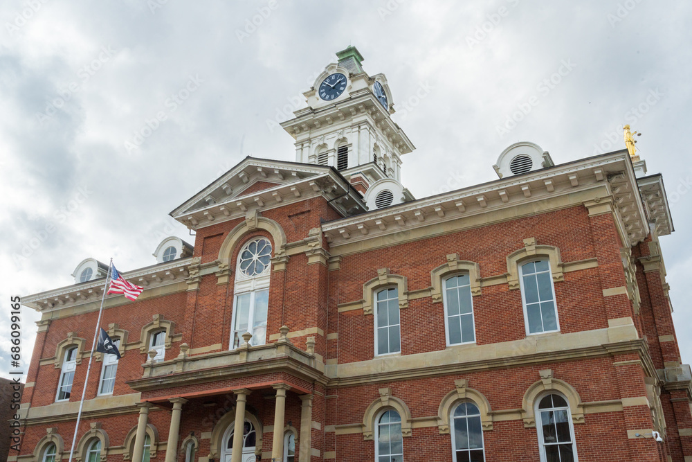 The Athens County court house in Athens Ohio