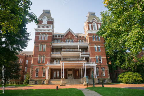 Photography Athens Lunatic Asylum also known as The Ridges in Athens, Ohio