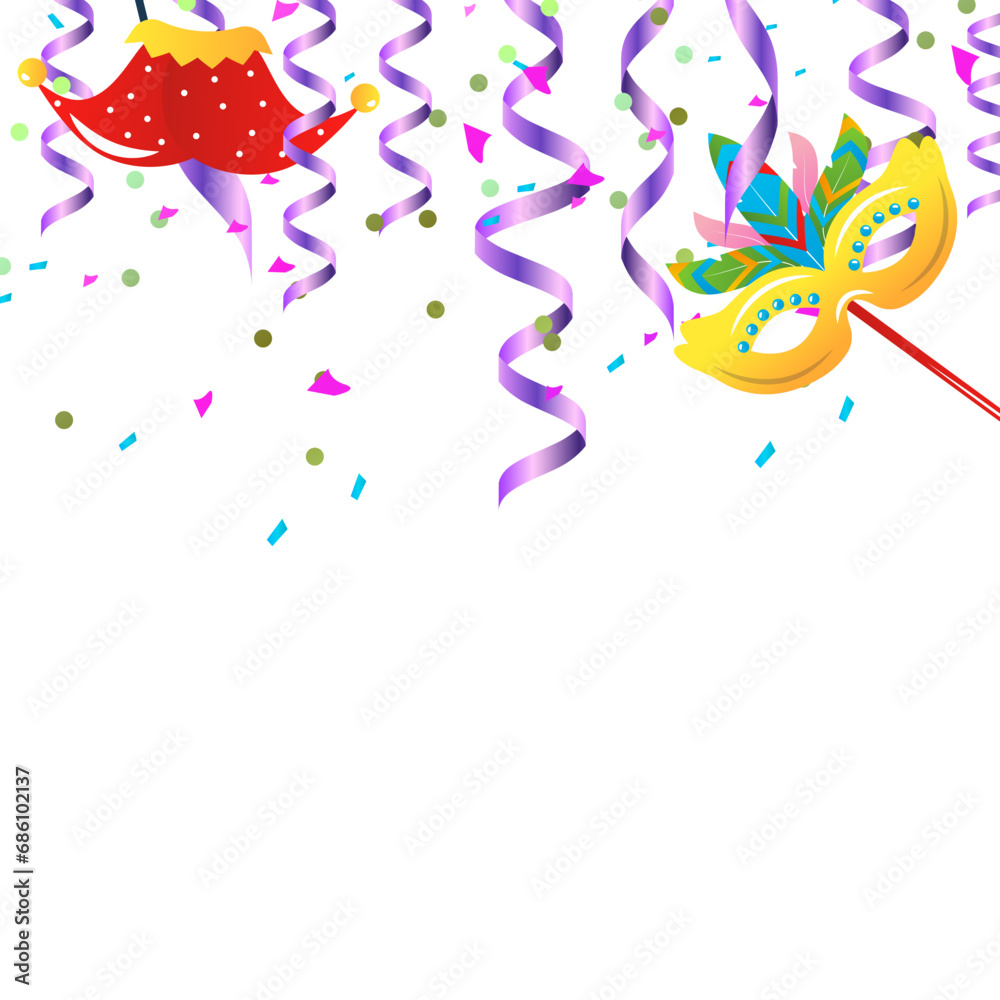 Fototapeta premium happy purim jewish holiday