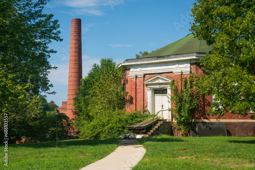 Принти на полотні Athens Lunatic Asylum also known as The Ridges in Athens, Ohio