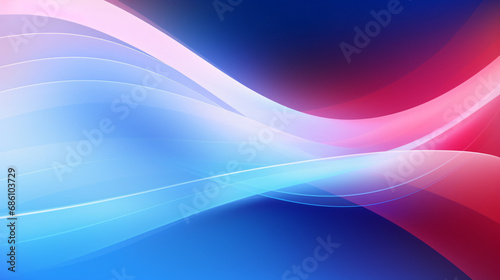 Abstract colorful dynamic shapes composition wavy background
