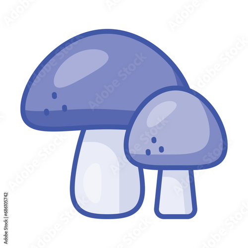 Premium icon of mushroom, healthy and organic food