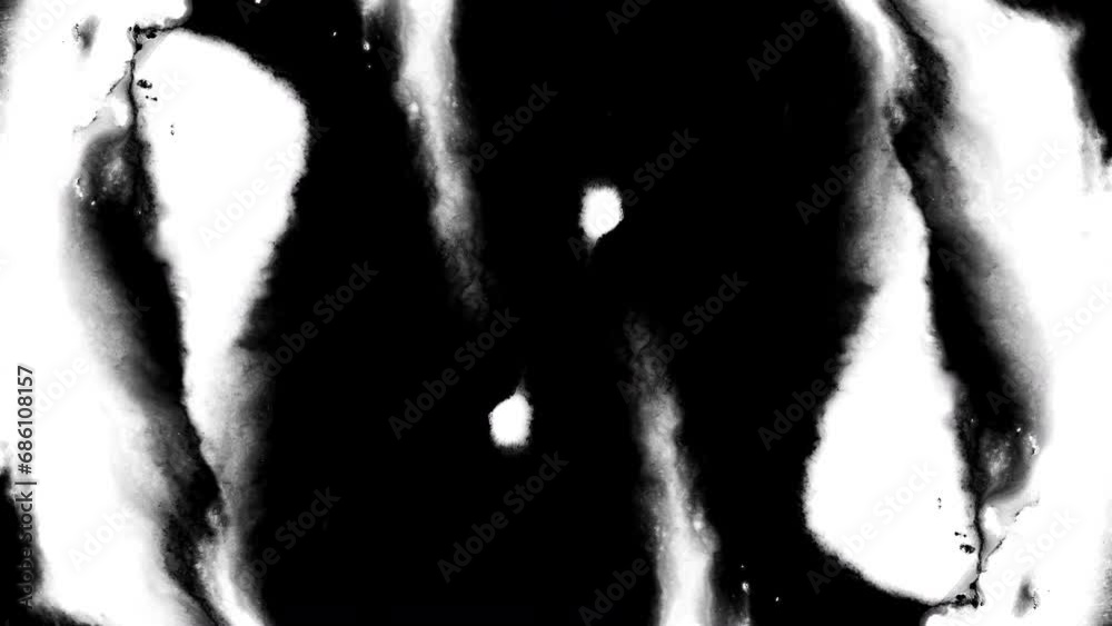 black ink stream crossfade effect movie title music video template 