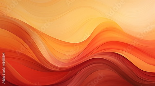 a dynamic background with waves in gradients of fiery red, burnt orange, and goldenrod, reminiscent of a blazing inferno.
