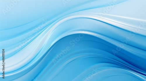 Abstract blue wavy water background.