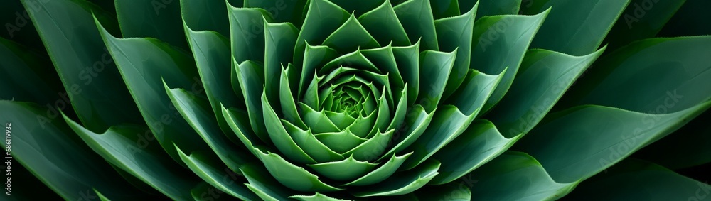 The geometric perfection of a spiral aloe, its leaves arranged in a mesmerizing pattern, centering the viewer's attention. The geometric perfection of a spiral aloe, its leaves arranged in a mesmerizing pattern, centering the viewer's attention.