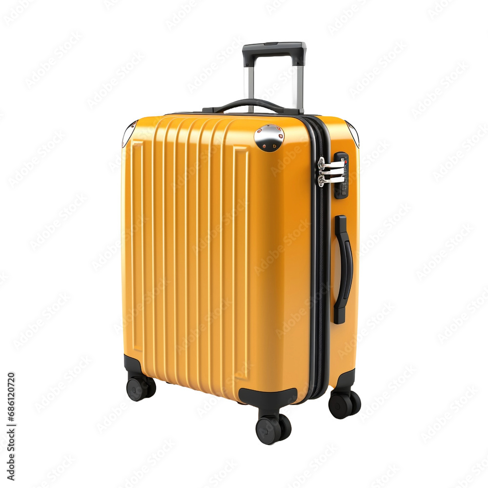 3d Suitcase isolated on transparent background 3d Suitcase isolated on transparent background