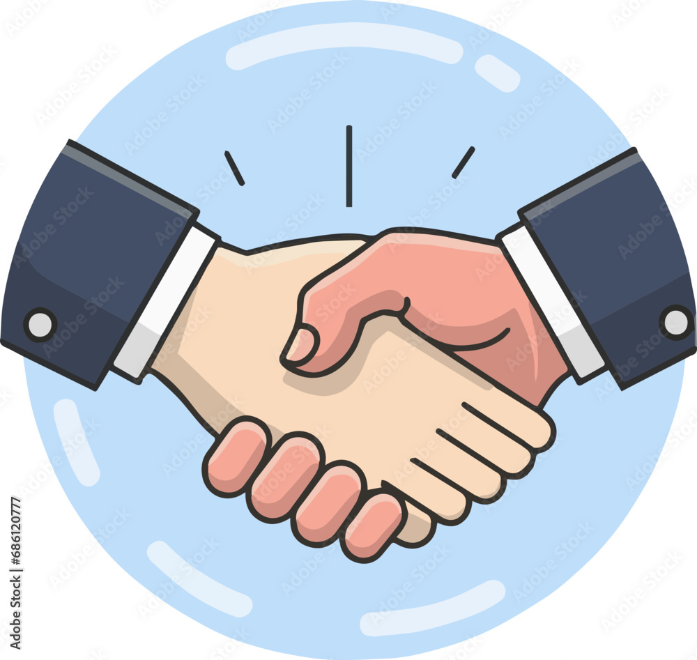 vector icon business people shaking hands vector icon business people shaking hands