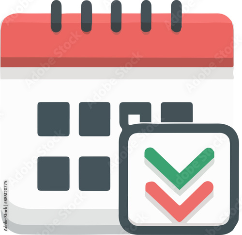 vector icon calendar