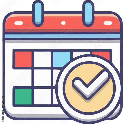 vector icon calendar