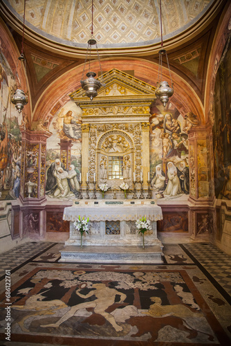 Basilica of San Domenico in Siena. 
