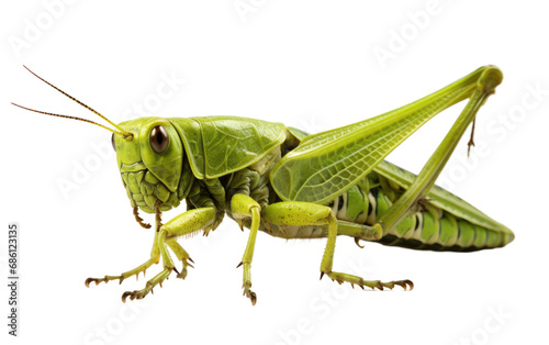 New Zealand Grasshopper Nocturnal Dweller Isolated on a Transparent Background PNG