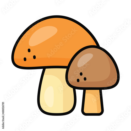 Premium icon of mushroom, healthy and organic food