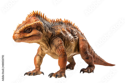 Pachycephalosaurus Isolated Figure on a transparent background