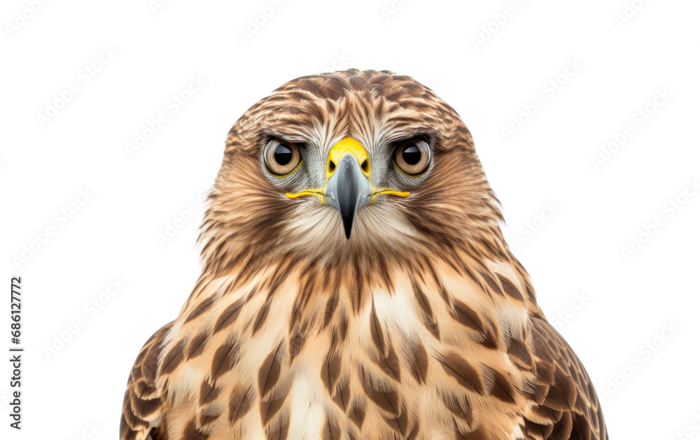 Eurasian Buzzard Raptor Soarer Isolated on a Transparent Background PNG