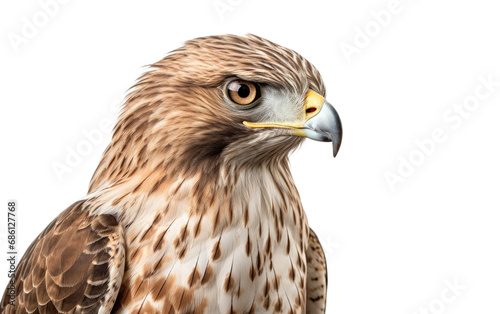 Eurasian Buzzard Opportunistic Hunter Isolated on a Transparent Background PNG © Haider