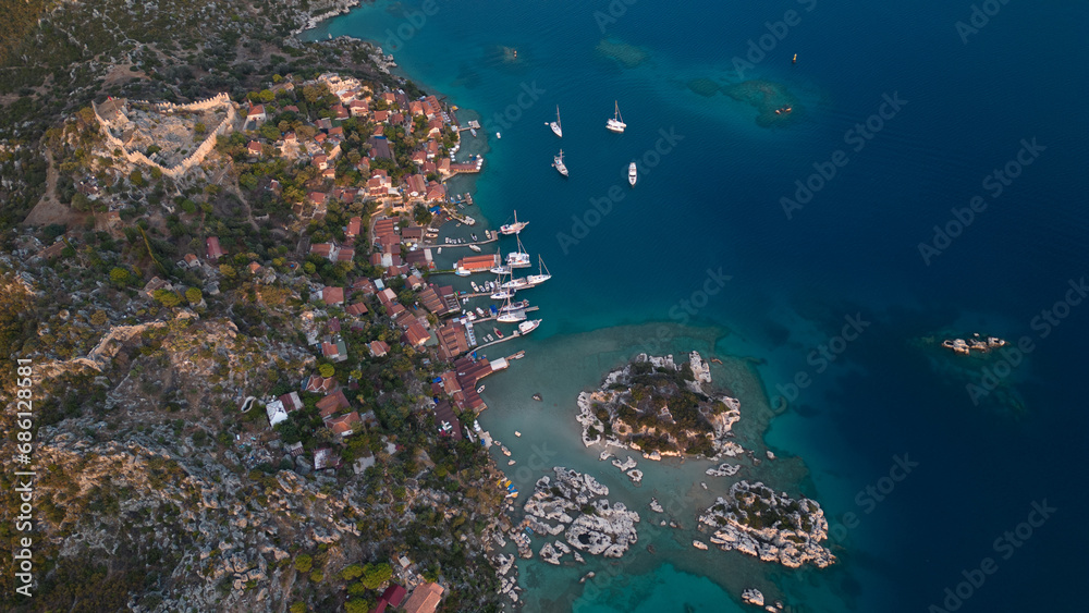 kalek-y-is-a-village-of-the-demre-district-in-the-antalya-province-of