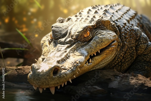 close up of an alligator © Vasili