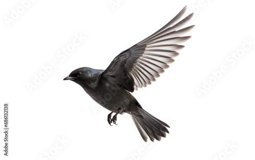 Storm Petrel Bird travel Isolated on a Transparent Background PNG. © Haider