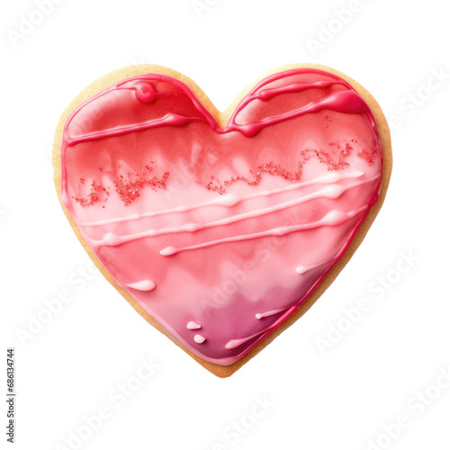 Heart Shaped Cookie for Val...