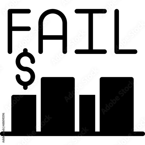 Business Fail Icon