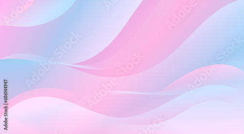 abstract background with waves, Pastel pink abstract wave background, 3d textured, ai generated