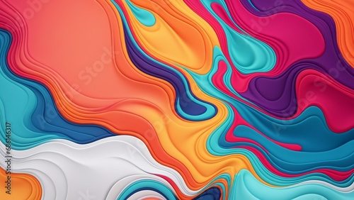 Abstract colorful background with bold colors
