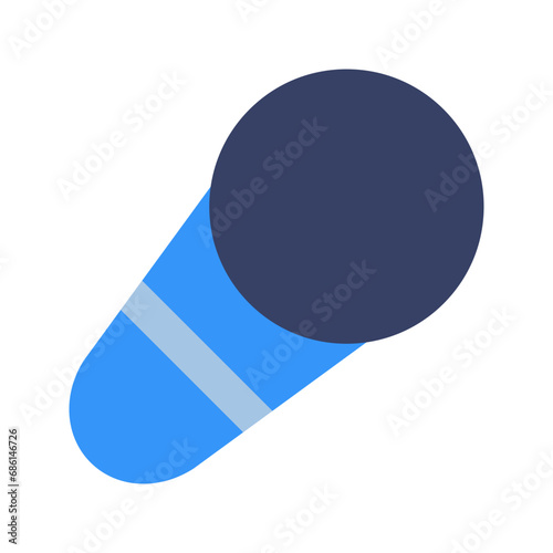 karaoke flat icon