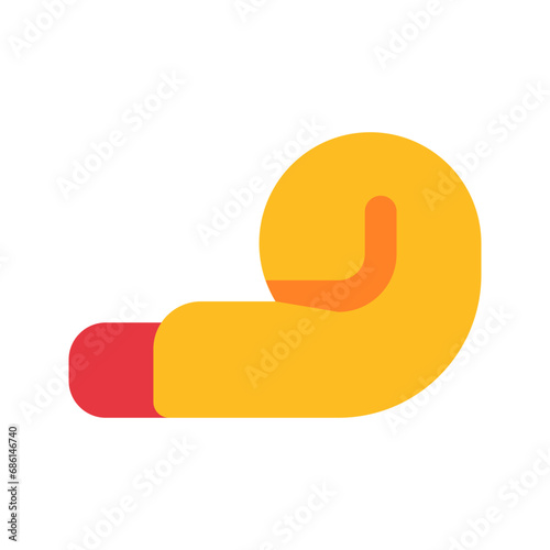 party blower flat icon