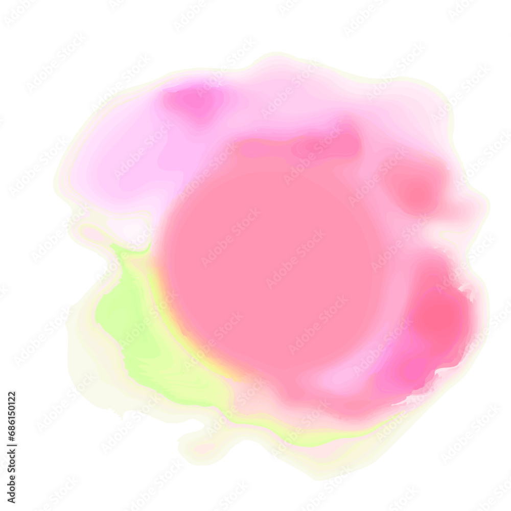 Watercolor spot, isolated on a white background Watercolor spot, isolated on a white background