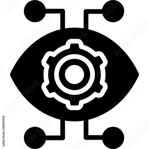 Robotics Eye Icon