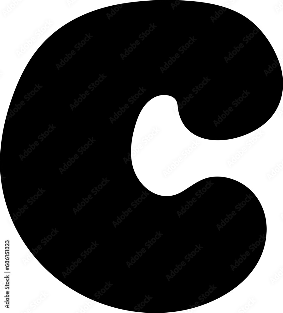 C uppercase alphabet letter handwritten font C uppercase alphabet letter handwritten font