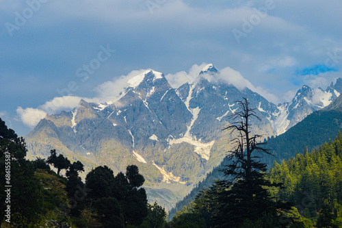 Snow Covered Mountains