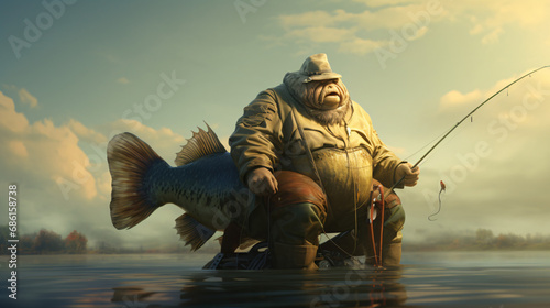 Chub fishing photo