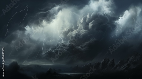 An image of a menacing dark storm cloud.