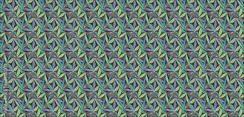 Geometric ethnic pattern seamless flower color. seamless pattern. Design for fabric,curtain,background,