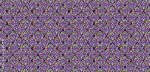 Geometric ethnic pattern seamless flower color. seamless pattern. Design for fabric,curtain,background,