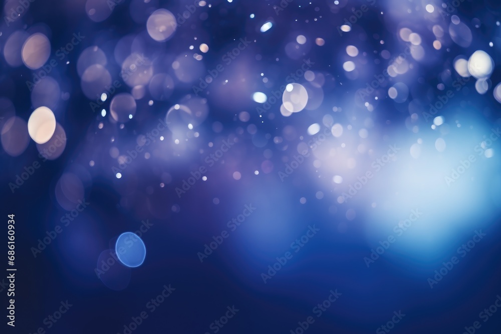 colorful festive abstract blurred bokeh background - obrazy, fototapety, plakaty 