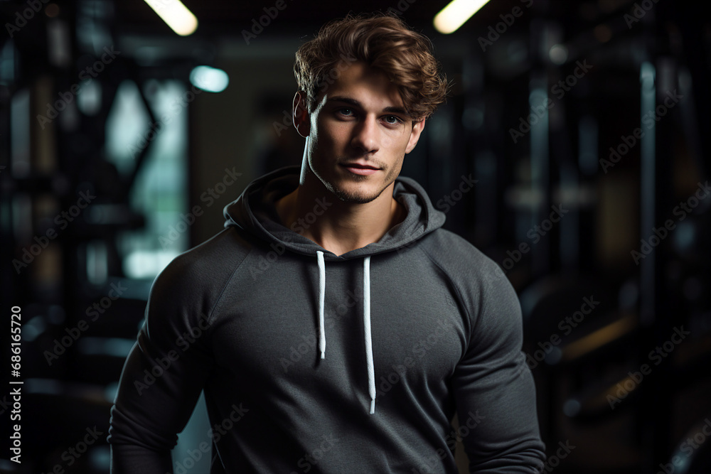 Obraz premium AI generated photography image of nice handsome man experienced skilled professional worker