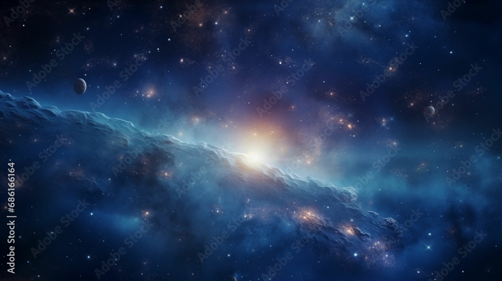 A fascinating and realistic depiction of the universe. A fascinating and realistic depiction of the universe.