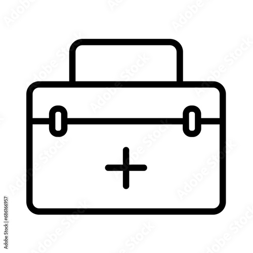 First Aid Kit Outline Icon