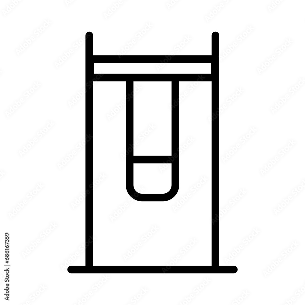 City Playground Swing Outline Icon City Playground Swing Outline Icon