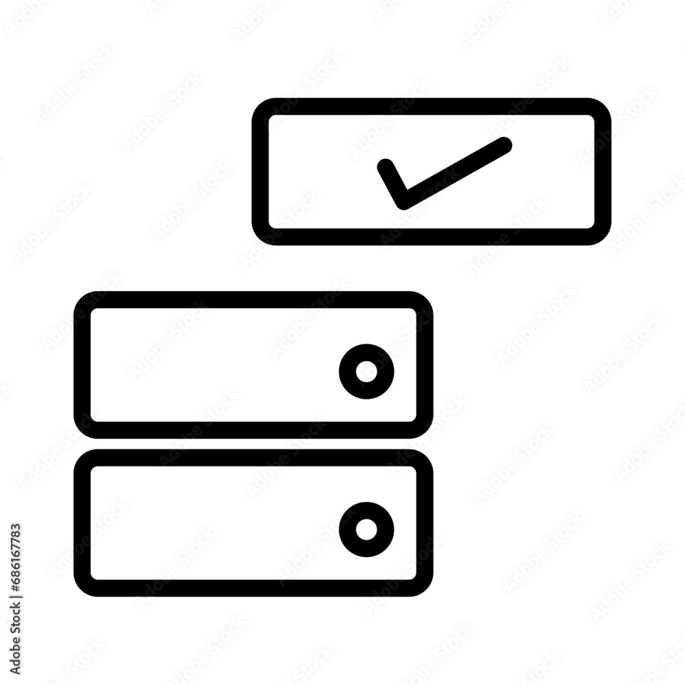 Backlog Tasks Agile Outline Icon Backlog Tasks Agile Outline Icon