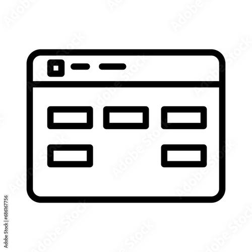 Agile Notion Scheme Outline Icon