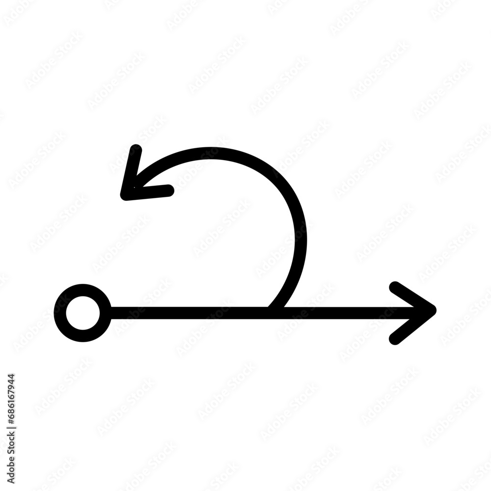Process Scrum Agile Outline Icon Process Scrum Agile Outline Icon